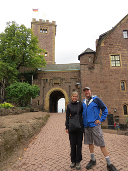 Visitng the Wartburg Castle