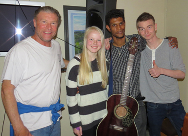 Ministry to the youth in Mandal, Norway.