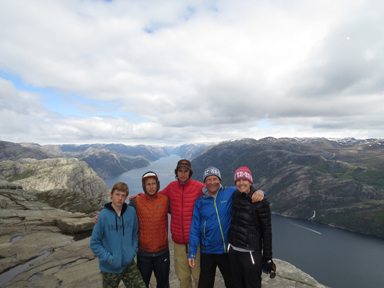 Prekestolen  close to Stavanger, Norway