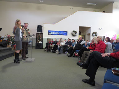 Ministering together at Canyon Christian Center